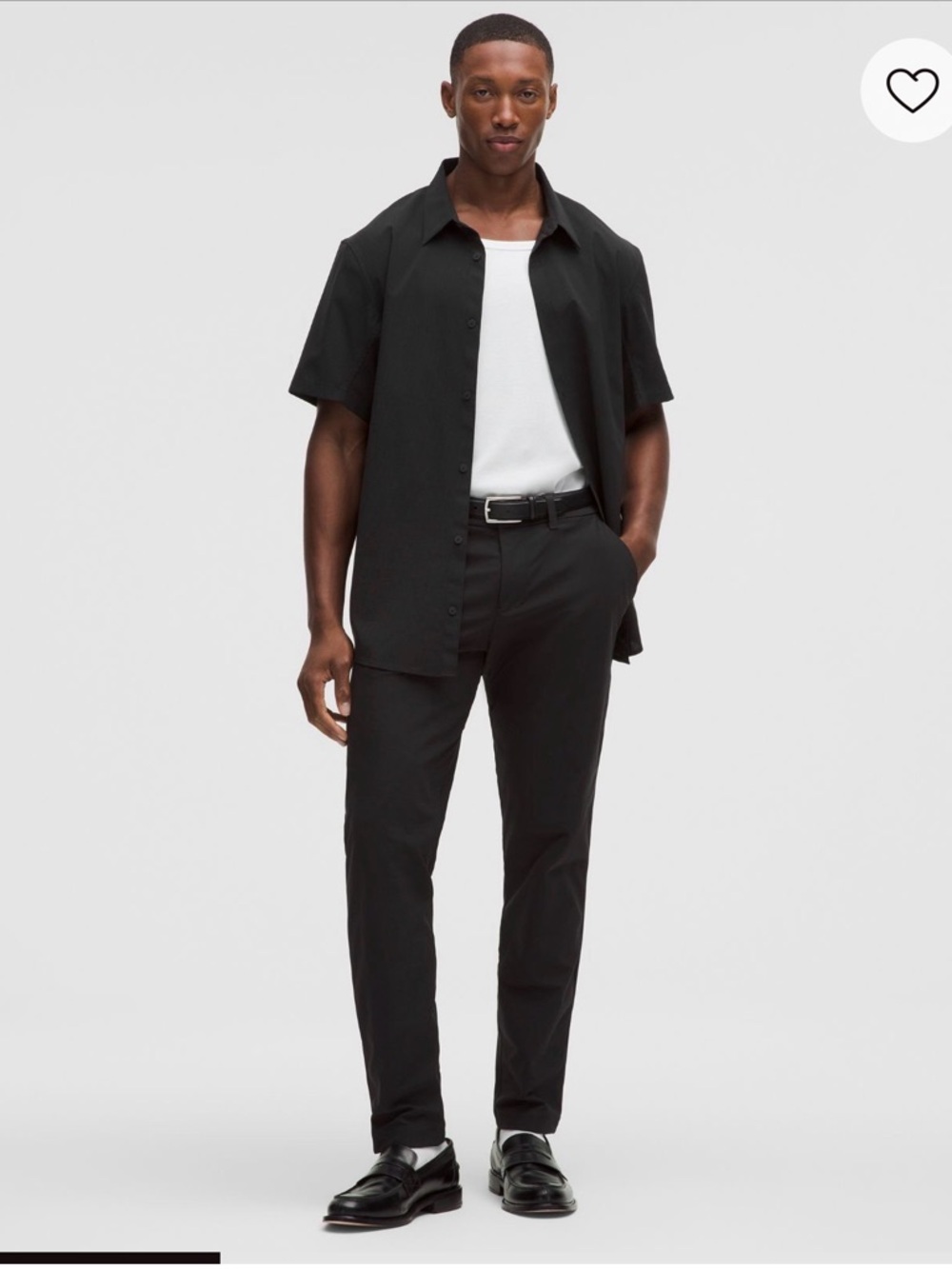 lululemon athletica Black Men's Chinos